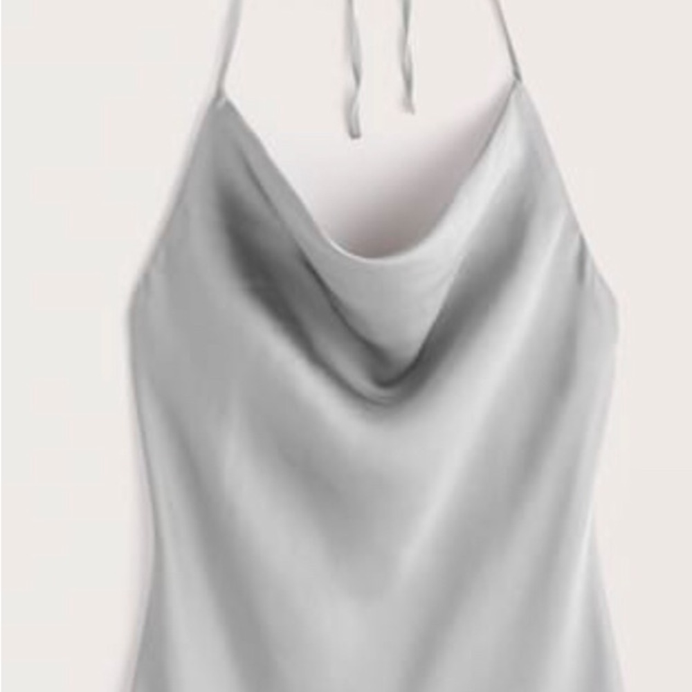 ✨ Abercrombie & Fitch Cowl Neck Slip Mini Dress - Picture 9 of 12